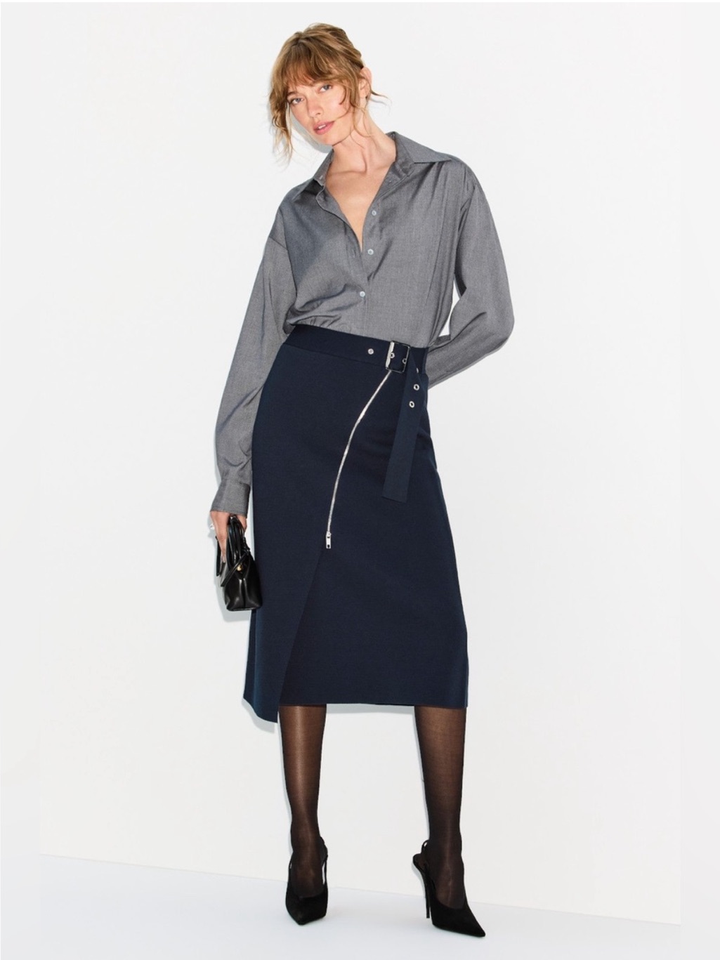 Boss Feliora Midi Skirt, Size: M